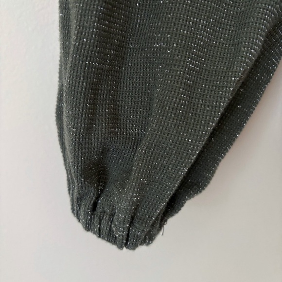 Ranna Gill Bowen Top XXS Mesh Beaded Green Anthropologie NEW NWT - Picture 4 of 8